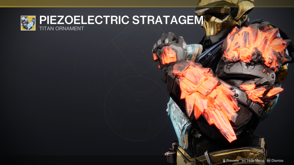 Destiny 2 Titan Ornament